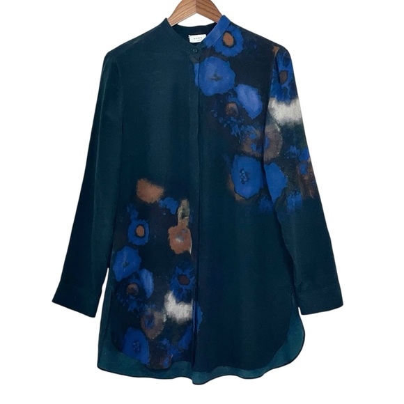 Akris Tops - Akris Silk Tunic Top Size 12